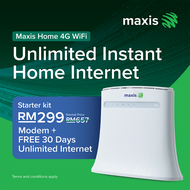Maxis Home 4G WiFi Bundle (4G Router + Free 30 days Internet)