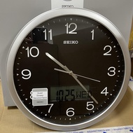 Seiko QXL007A Quite Sweep Analog Digital Wall Clock