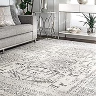 nuLOOM Marisela Tribal Area Rug, 6' 7" x 9', Navy