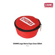 CHUMS Logo Sierra Cups Case 320ml/ เคสสำหรับใส่ถ้วยsierra  เคสอุปกรณ์ครัว อุปกรณ์แคมป์ปิ้ง ชัมส์
