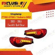 terlaris STOPLAMP TOYOTA FT86/GT86 SUBARU BRZ FACELIFT 2013 - 2015 RED