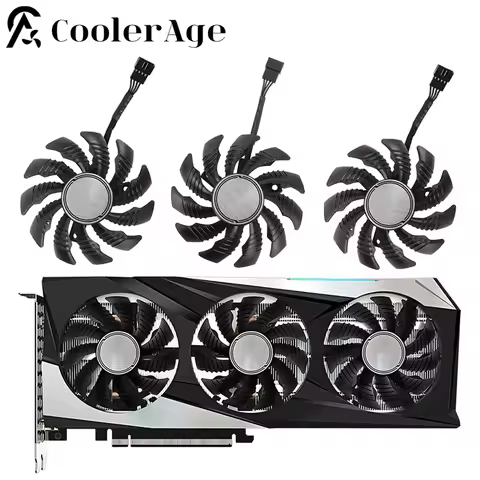 New Original 78MM Cooler Fan Replacement For Gigabyte GeForce RTX 3060 Ti RX 6600 6700 XT GAMING Gra