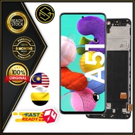 LCD SAM A51 / A515 ORIGINAL SUPER AMOLED IPS + FRAME Compatible For Original Glass Touch Screen Digi
