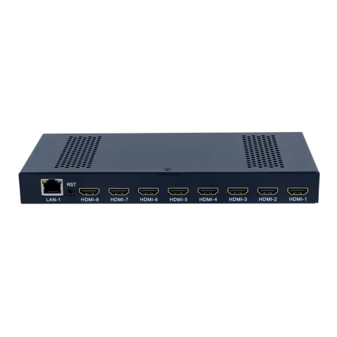 H.265 H.264 8 Channels HDMI 1080P Video IP IPTV Encoder NDI SRT RTSP RTMP UDP HTTP HLS