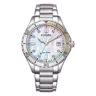 Citizen Marine Lady Eco-Drive MOP Dial Watch FE6170-88D