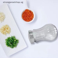 Strongaroetrtop Mini Glass Spice Bottle Picnic BBQ Outdoor Cooking Tools Spice Bottle Seasoning Bottle Kitchen Supplies Salt Shaker SG