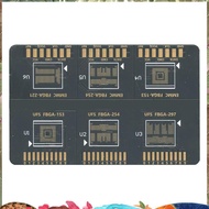 Flash 64 BGA& Flash 64 FBGA ISP EMMC UFS Boards for F64 Lite Ultra Box- FBGA 153 254 221/153 254 297