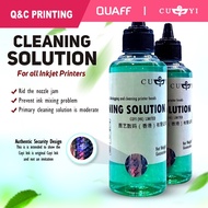 (4 pcs) Syringe with Hose for Printer / 100ml Cleaning Solution Printer and DTF | QNC