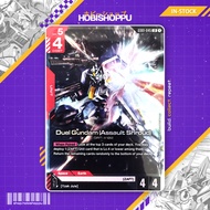 GD01-045 Duel Gundam Assault Shroud LR English Ver. | GUNDAM CARD GAME TCG GD01 Newtype Rising