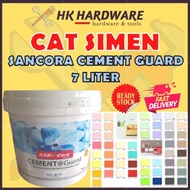 SANCORA CEMENT GUARD ECONOMICAL INTERIOR EXTERIOR WALL PAINT CAT SIMEN DINDING LUAR DALAM EKONOMI 7 