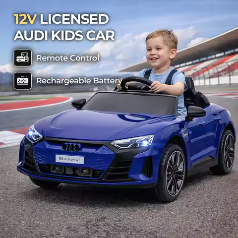 12v Kids Ride on Car Max Speed 3.1 MPH Electric Car Ride-on Toys with Remote Control 4 Wheels with S