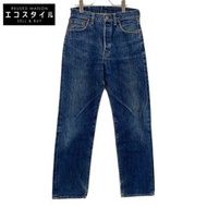 二手 Levi's 501XX Valencia Big E 紅色赤耳牛仔褲，尺寸 31