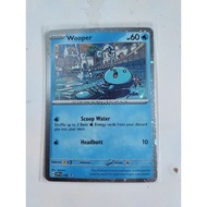 Pokemon svp155 wooper promo card
