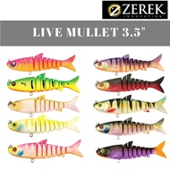 ZEREK LIVE MULLET 3.5" (7CM) FISHING LURE