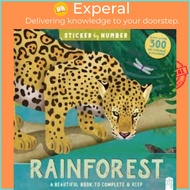 Sticker By Number Rainforest - Sticker By Number by Jonathan Woodward (UK edition, paperback)