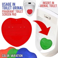 [2Pcs] Urinal Screen Pad Mat Perfume Air Freshener Toilet Shower Bathroom Bowl for Home Pewangi Tand