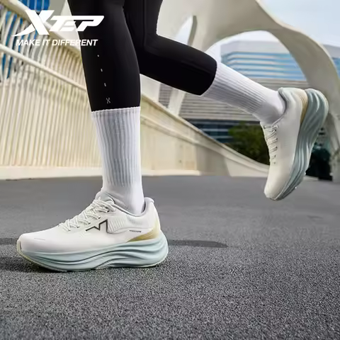 Xtep QINGYUN LITE Professional Running Shoes For Male 2025 Summer Wear-Resistant Cushioning Lightwei