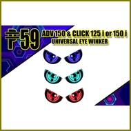 ╳ ┏ ♠ HONDA CLICK EYE HEADLIGHT STICKER / HONDA CLICK ACCESSORIES / ACCESSORIES OF HONDA CLICK