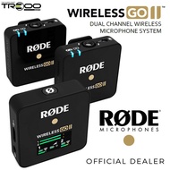 RODE Wireless GO II Dual Channel Wireless Microphone System