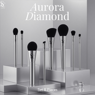 Scbrush AURORA เซตแปรงแต่งหน้า 8 ชิ้น รหัส 730