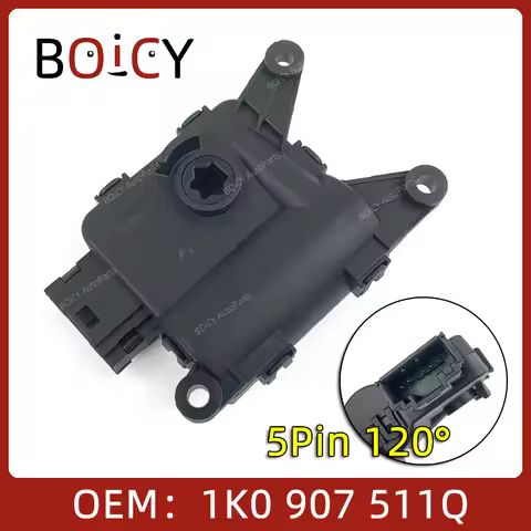BOICY Air Conditioning Heater Flap Actuator Motor for Beetle Jetta Tiguan Passat CC Golf Sharan ID3 