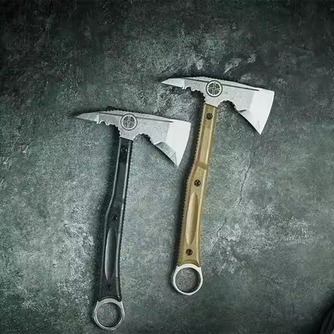 PSRK Bushcraft Axe Full Tang 9cr18mov Blade G10 Handle Outdoor Camping Hunting Survival Tactical Uti