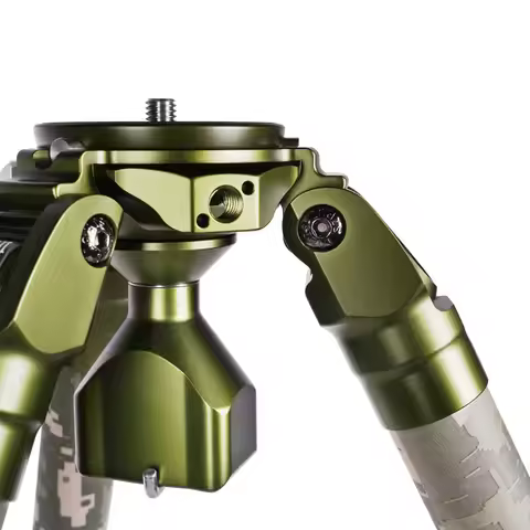 Sirui CT-3204 Pro Carbon 4-Step Tripod Legs Only Green Digi Camo Flat/75mm Bowl...