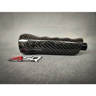 COVER REM TANGAN MOBIL CARBON KEVLAR COVER HANDBRAKE MOBIL UNIVERSAL