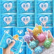 6Pcs Luminous Turtle Blind Bag - Mini Fluorescent Turtle - Glowing in The Dark Miniatures Turtle - M