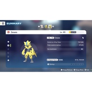 Pokemon Legends Z-A - 6IV Zeraora