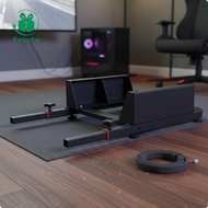 [Kesoto] Stable Racing Simulator Wheel Stand Adjustable Sim Racing Cockpit Frame Crossbeam Design fo