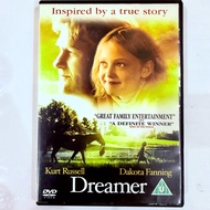 Dreamer UK DVD Region 2 PAL Kurt Russell Dakota Fanning Horse Racing Family Drama