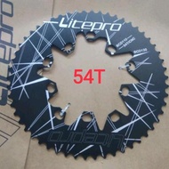 Litepro Oval Double 52T Chainring Bcd 110-130 Mm Chain Ring Not Doval