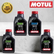 MINYAK HITAM - ENGINE OIL MOTUL 3100 GOLD (15W50)(10W40)/MOTUL 3000 PLUS (15W50)/ MOTUL SCOOTER EXPE