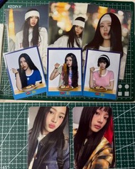 出newjeans小卡 周邊minji hanni danielle hyein