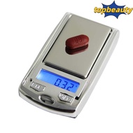 TOPBEAUTY Jewelry Scale Weight Scale Portable High Precision Pocket Scale