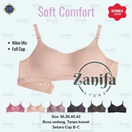 Sorex Soft Underwire Foam Bra comfort Cup B - C Size 36 - 42