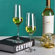 Champagne Glass Goblet Direct Sales Bar Crystal Glass Champagne Glass Goblet Creative Red Wine Glass