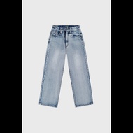 GENEDENIM กางเกงขายาว เอวสูง ทรงกระบอก รุ่น 289 (SS20LP50) Sky Blue XS