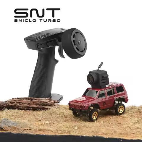 SNT Y60 3005 1:64 Patro Off-Road Micro FPV Car with Goggles 4WD RC Car Simulation Drift Climbing Tru