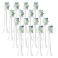 Electric toothbrush replacement brush compatible with Philips Sonicare Philips Sonicare replacement brush HX6064 Sonic 4 sets of 16 compatible brushes 【SHIPPED FROM JAPAN】