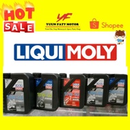 LIQUI MOLY 4T OIL 10w-40/15w-50/20w-50/10w-50 STREET RACE/10w-40 SCOOTER minyak HITAM 1 LITTER