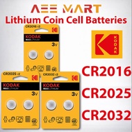 Original Kodak CR2032 / CR2025 / CR2016 3V Max Lithium Battery | 2pcs