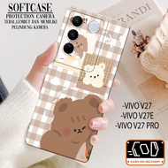 HP Softcase Vivo V27/V27E/V27 PRO Soft Protection Camera Case Vivo V27/V27E/V27 PRO Latest Back Prot