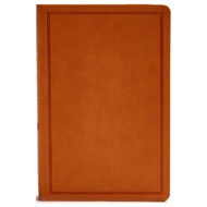 CSB Deluxe Gift Bible, Tan Leathertouch