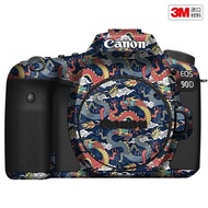 Suitable for Canon EOS 90D Camera Protective Film Canon 90d Color-Changing Sticker Skin 3M