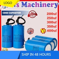 450V Motor Starting Capacitor CD60 Condenser Kapasitor 200UF/250UF/300UF/400UF Washing Machine