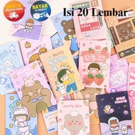 KP114 - BUKU TULIS MINI MOTIF KARTUN NOTEBOOK MINI CARTOON MINI BOOK