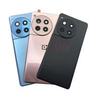 Battery Back Cover For OnePlus 12R / Ace 3 Glass Rear Door Housing Case 1+ 12R With Camera Lens Repl