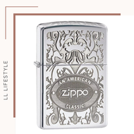 Zippo - 24751 光面幾頂 Zippo標誌 | 防風打火機 | ZIPPO 指定授權經銷商 |美國製造 | 收藏